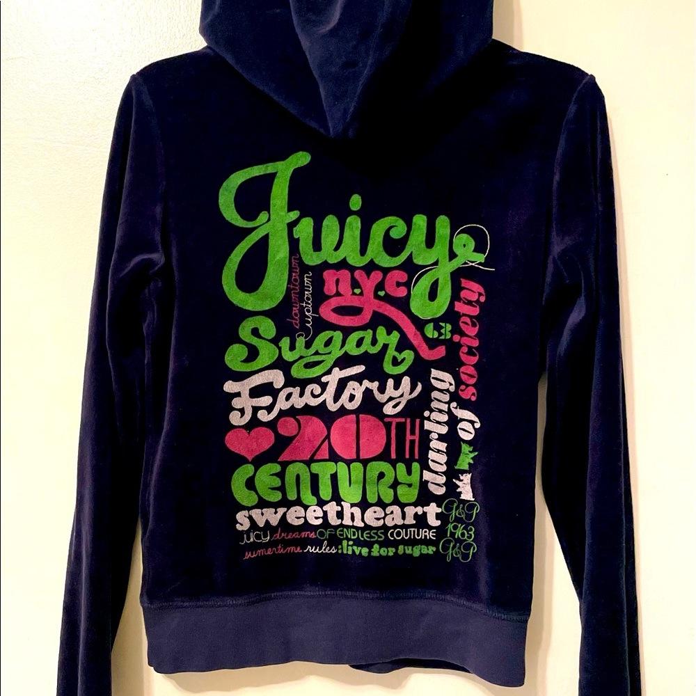 Women’s juicy couture zip up hoodie